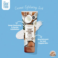 Vibrant Beauty Coconut Exfoliating Scrub - 200ml