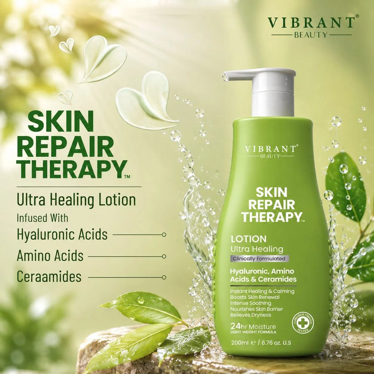 Vibrant Beauty Skin Repair Therapy Ultra Healing Lotion - 200ml