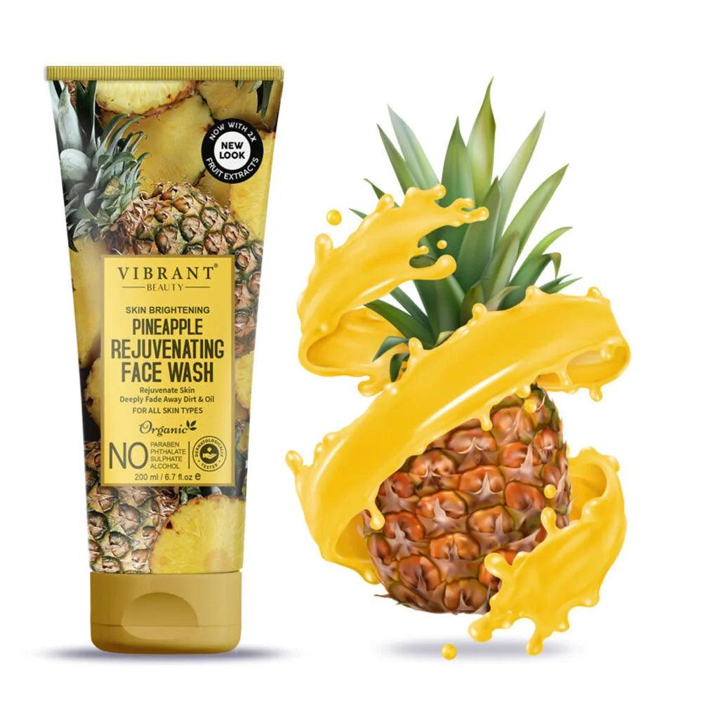 Vibrant Beauty Pineapple Refreshing Face Wash - 100ml