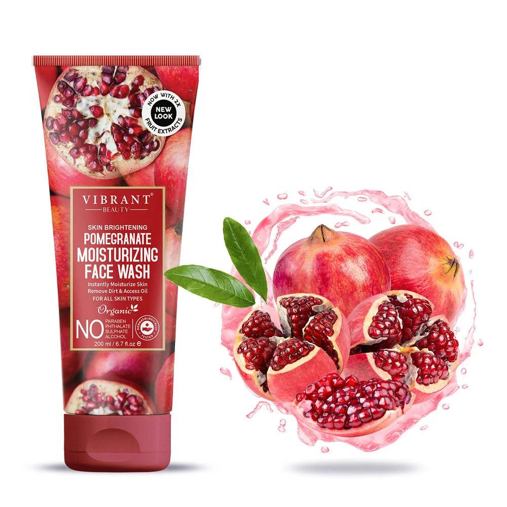 Vibrant Beauty Pomegranate Moisturizing Face Wash - 100ml