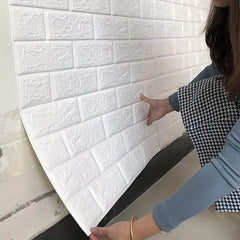 3D Wall Brick Sheet Sticker Wallpaper
