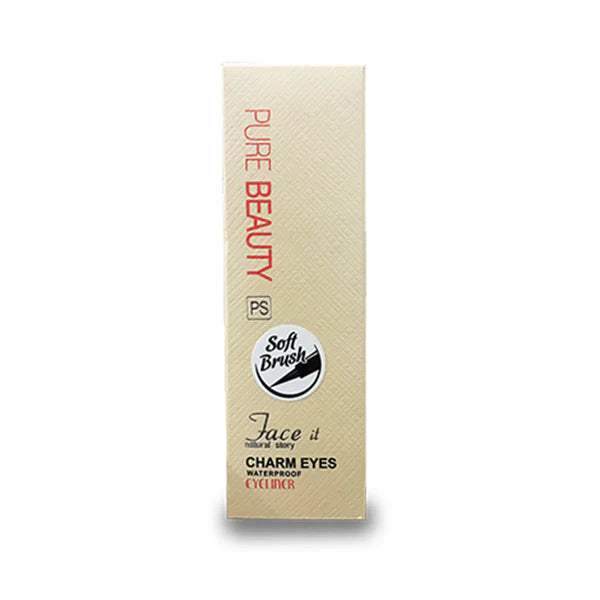 Face it Waterproof Matte Liquid Eyeliner Dip & Brush