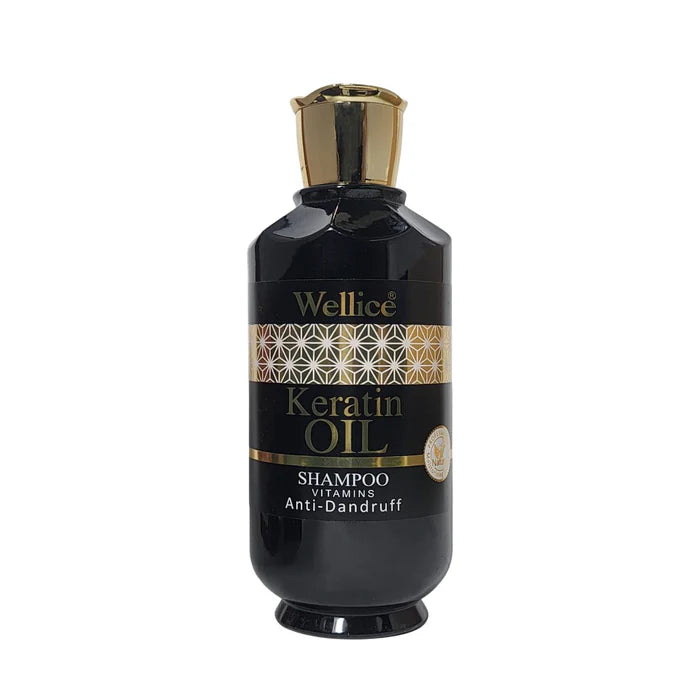 Wellice Premium Edition Keratin Oil Spa Vitamins Shampoo 520g