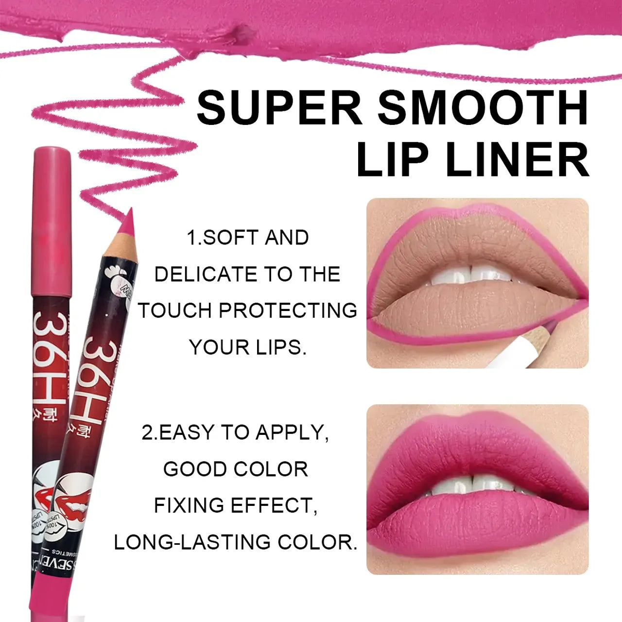 36H Lip Pencils Set