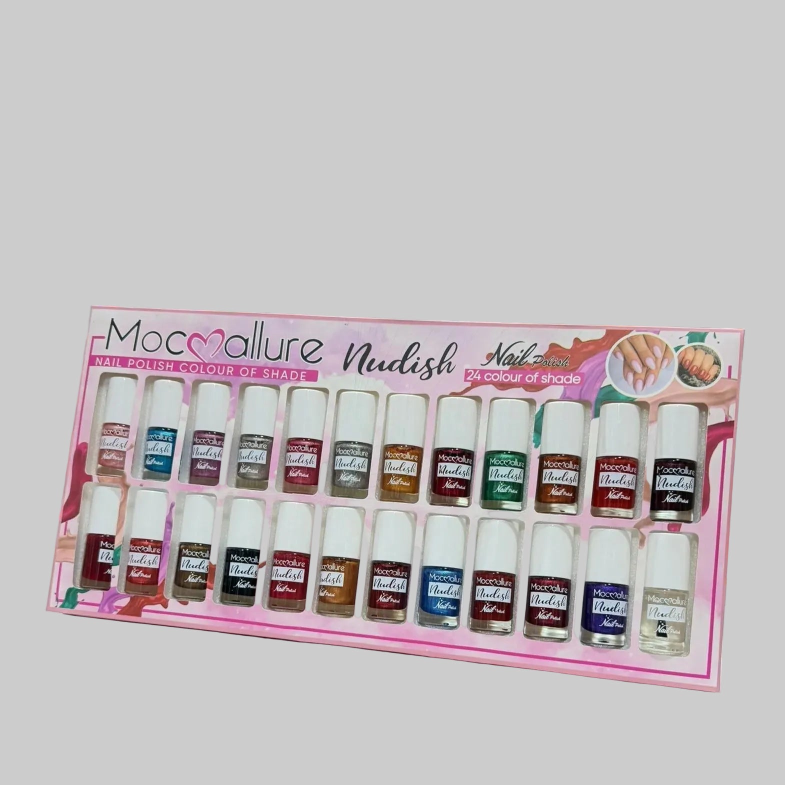 Mocallure Nudish 24 Colour Nail Polish Set