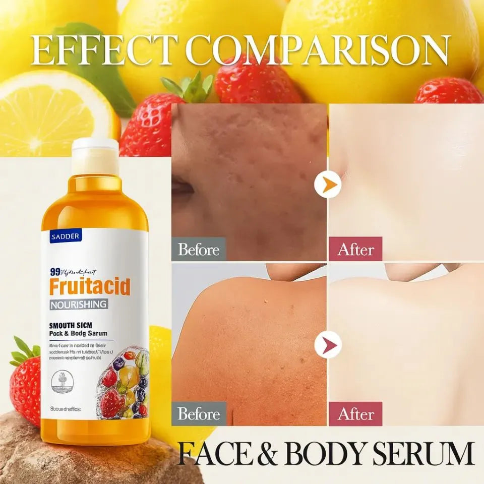 Sadoer Fruit Acid Face & Body Serum  - 500ml
