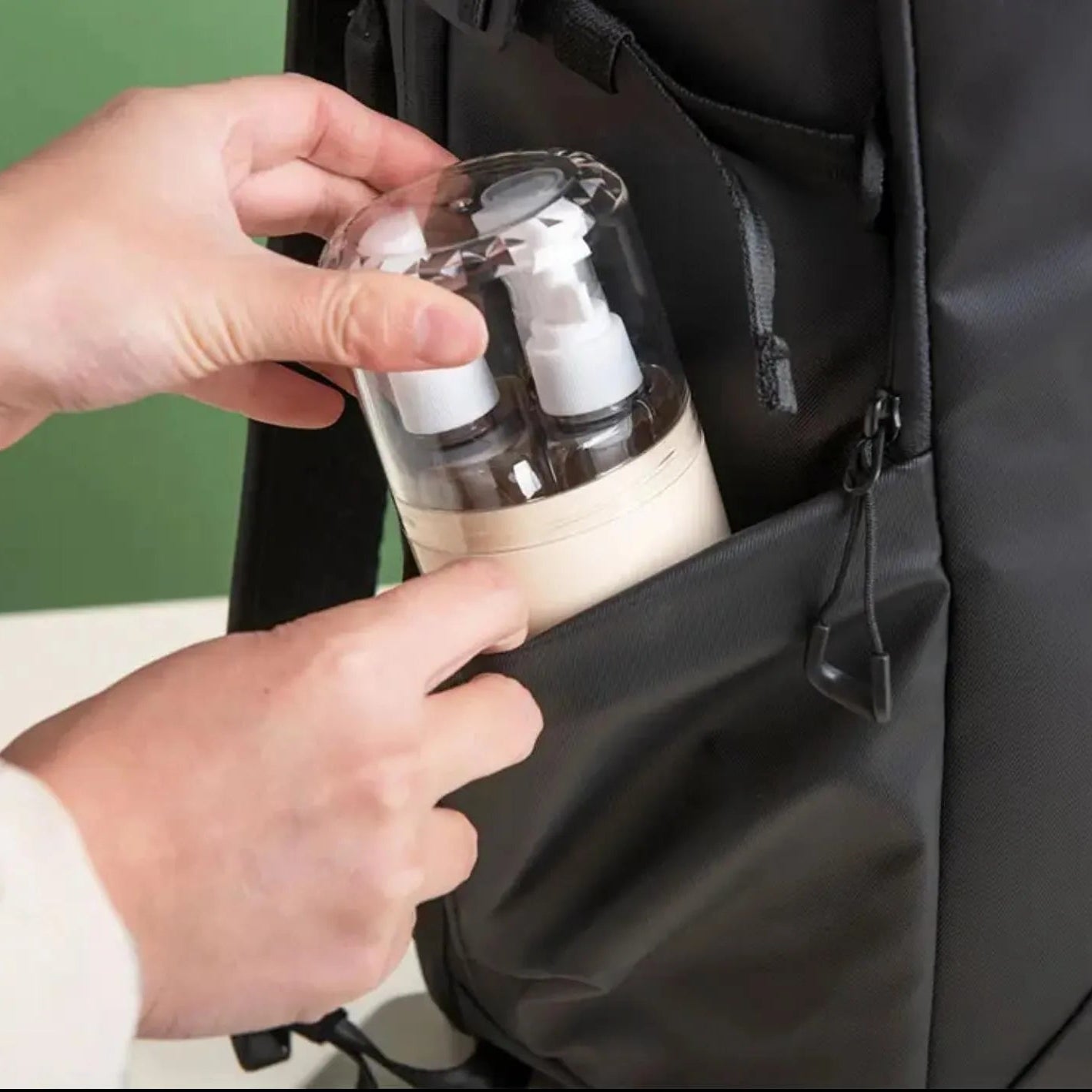 Portable Travel Bottle Set - 4Pcs - 50ml Each