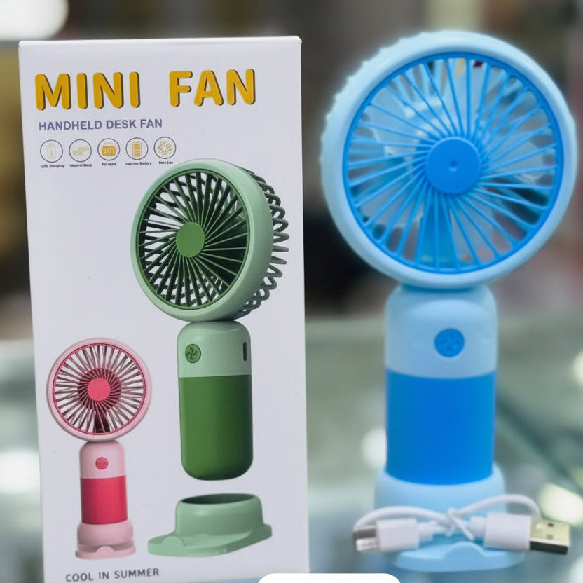 Mini Handheld Desk Fan