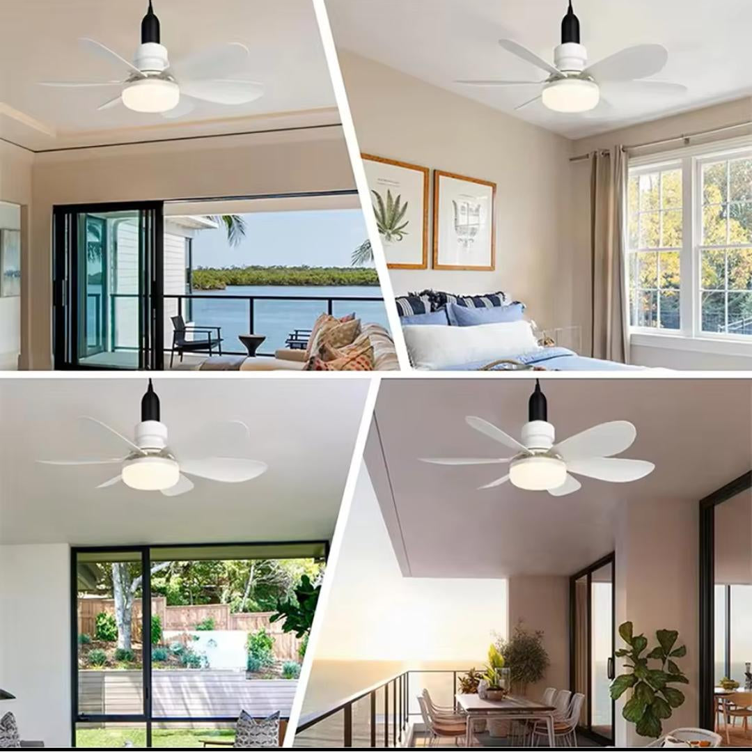 30W E27 LED Ceiling Fan with Remote Control – Dimmable Ceiling Fan Light