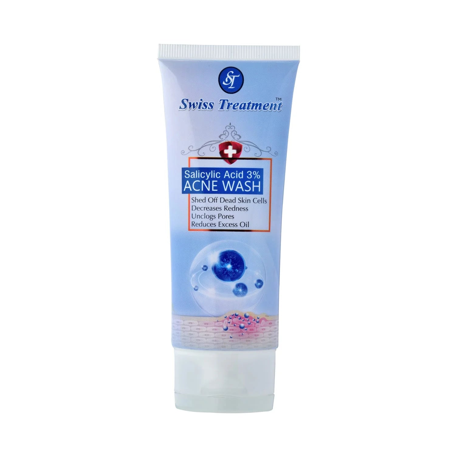 Swiss Treatment Salicylic Acid 3% Acne Wash - 100ml