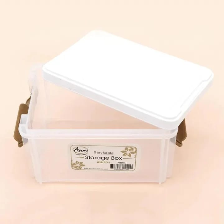 3Pcs Set Multi Purpose Stackable Storage Box Organizer