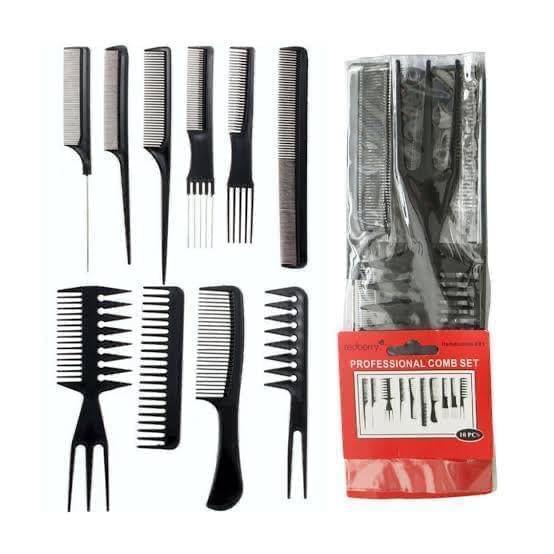 Comb set - 10 Pcs