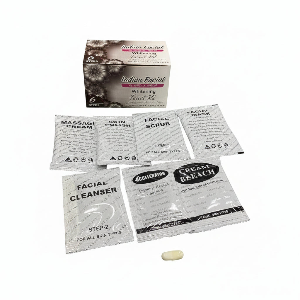 Indian Facial Whitening Trial Kit