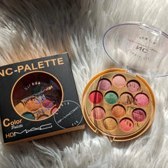 MAC NC Eyeshadow Palette - 12 Colors