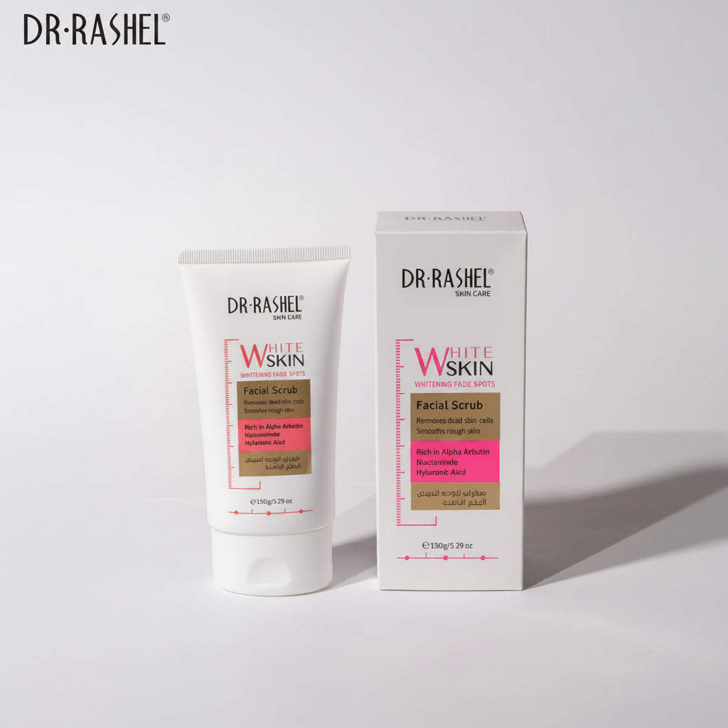 Dr. Rashel White Skin Whitening Fade Spots Facial Scrub – 150g