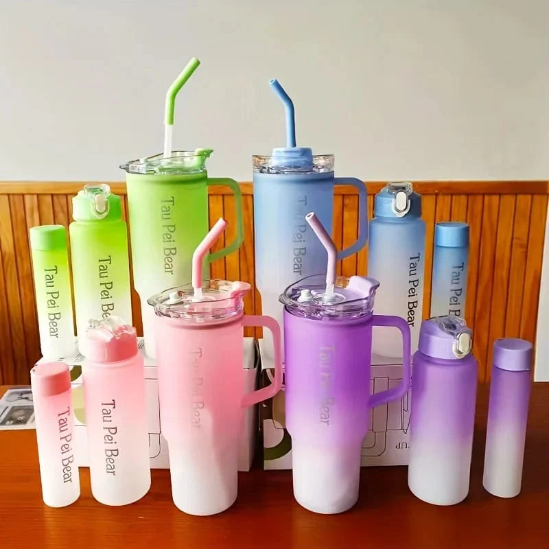 Trio Refresh Tumblers - 3Pcs Bottle Set