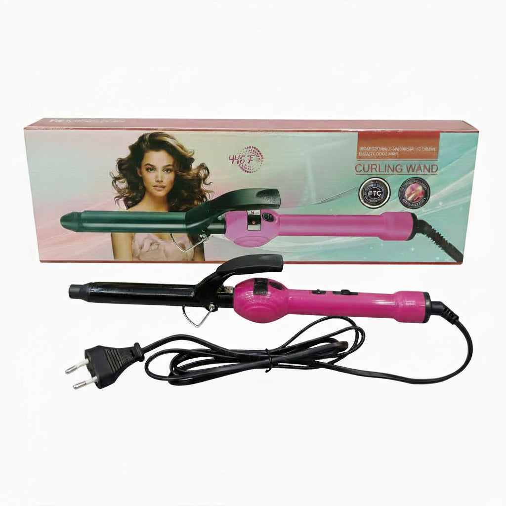 Pearl Ceramic Conical Hair Curling Roller  - 446F