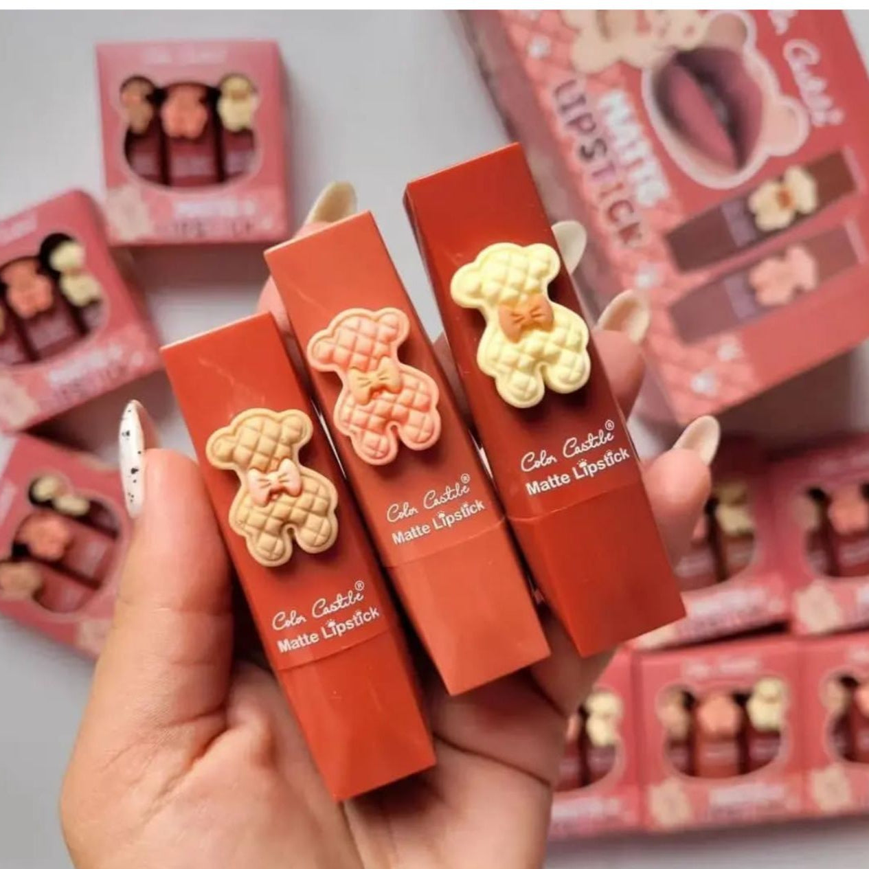 Color Castle Bear Lipstick