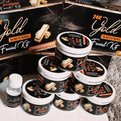 24k Gold Facial Kit Original Ultra Glowing Facial Kit - Pack Of 6