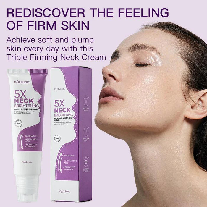 KORMESIC 5X Neck Brightening Tighten Firming & Smoothing Cream - 50g