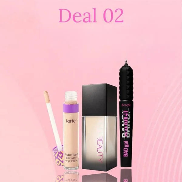 Makeup Deal 02 – Premium Glam Trio Set