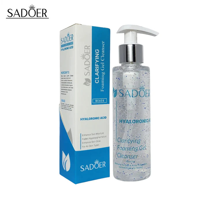 Sadoer Clarifying Foaming Gel Cleanser with Beads - 140ml