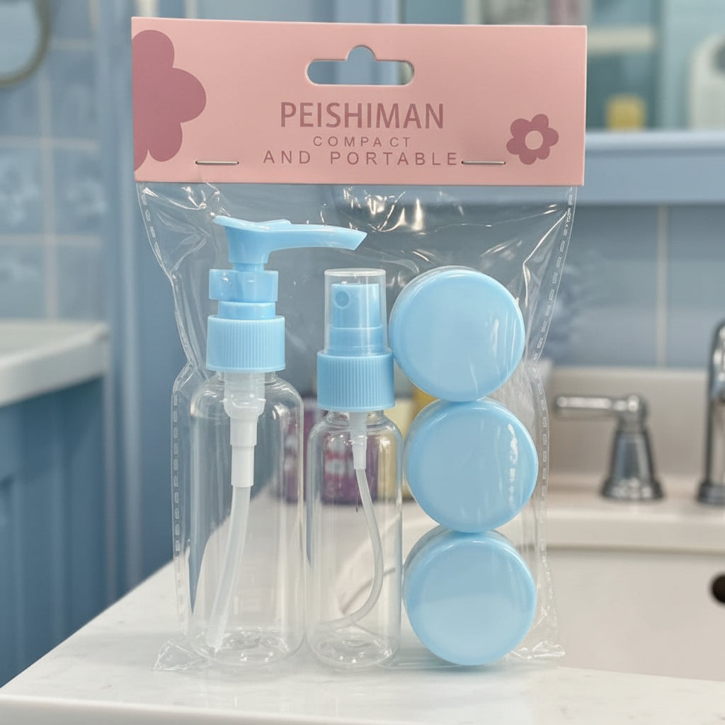 New Cosmetics Travel Kit - 5Pcs