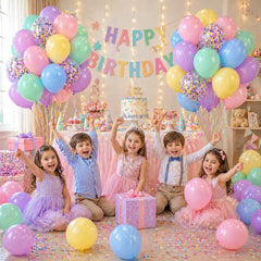 Premium Pastel Balloon Set - Pack of 20