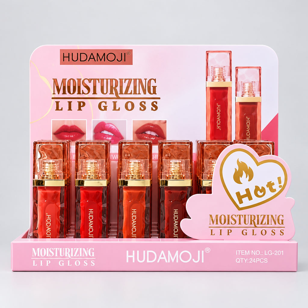 Hudamoji Moisturising Lipgloss | Hydrating Shine