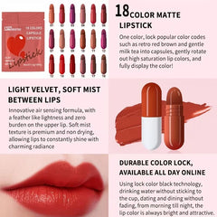 LMG Brothers Capsule Lipstick Set  - 18 Colors