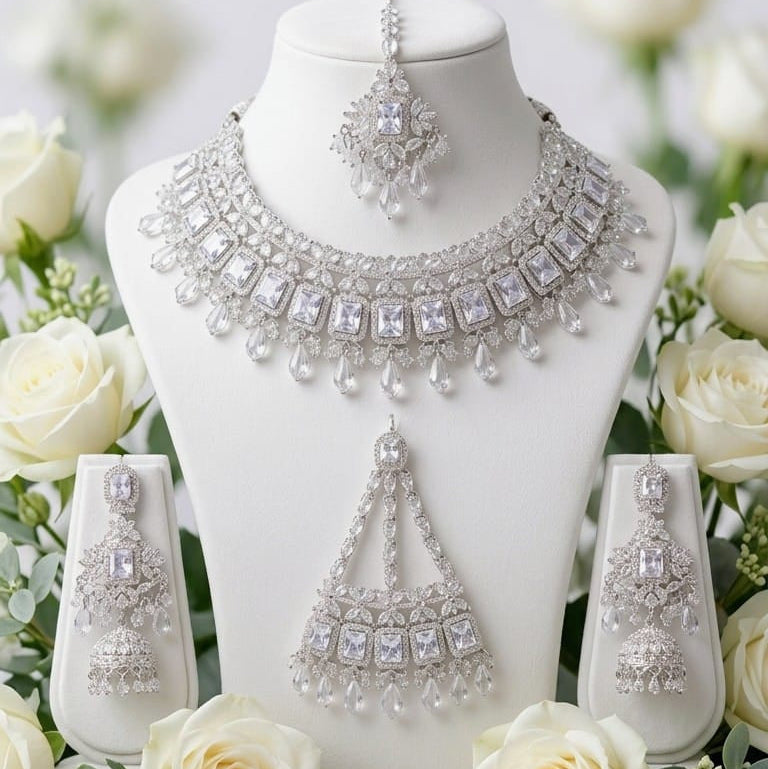 Crystal Bridal Jewelry Set