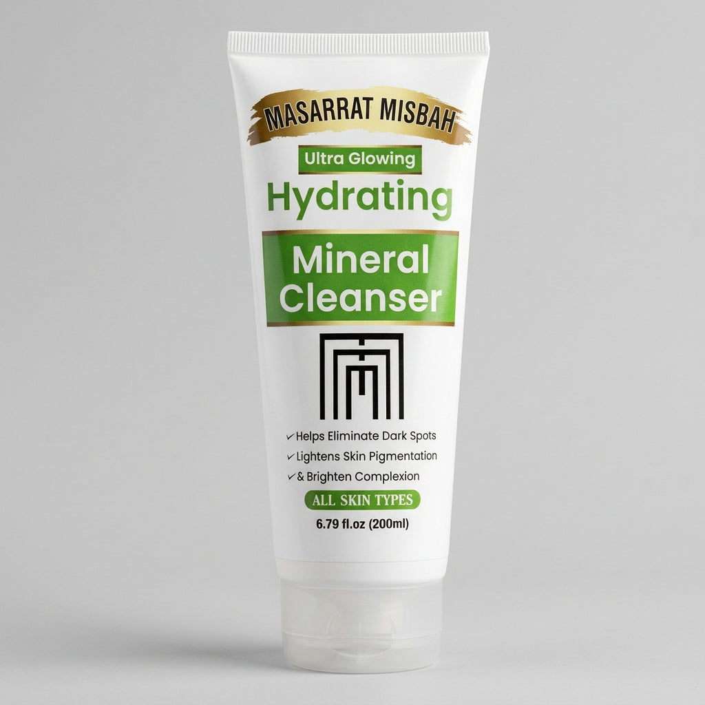 Masarrat Misbah Ultra Glowing Hydrating Mineral Cleanser - 200ml