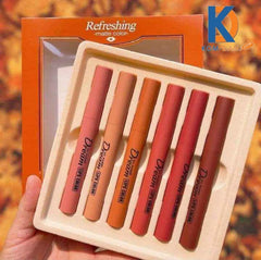 Heng Fang So Sweet Dream Matte Lipstick Set - 6Pcs
