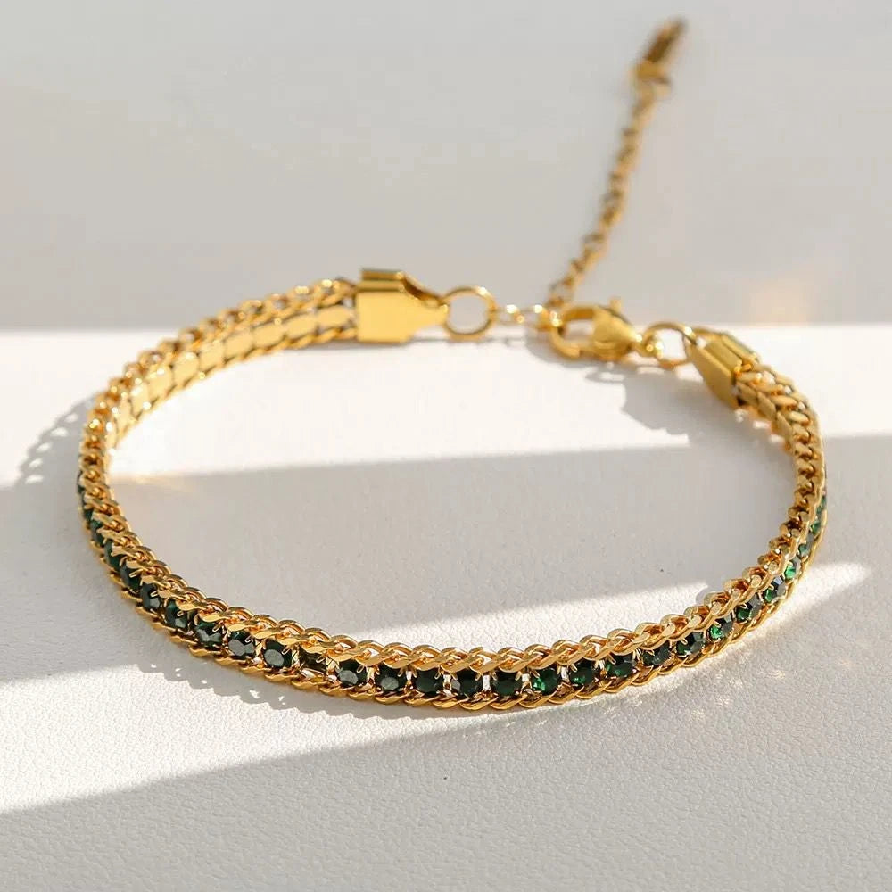 Stainless steel Luster bracelet
