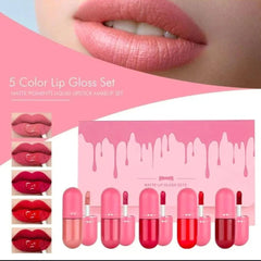 KS~ONE 5Pcs Lipgloss Set