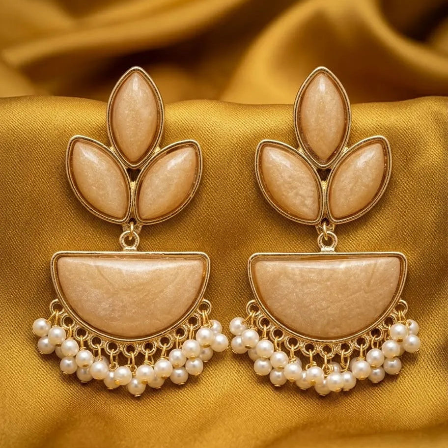 Stone Drop Earrings – Elegant Fashion