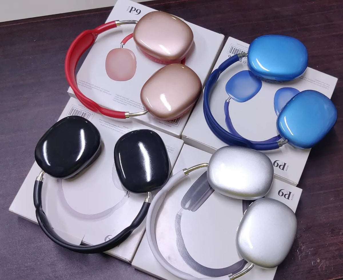 P9 Wireless Bluetooth Headphones – Foldable Stereo Over-Ear Headset