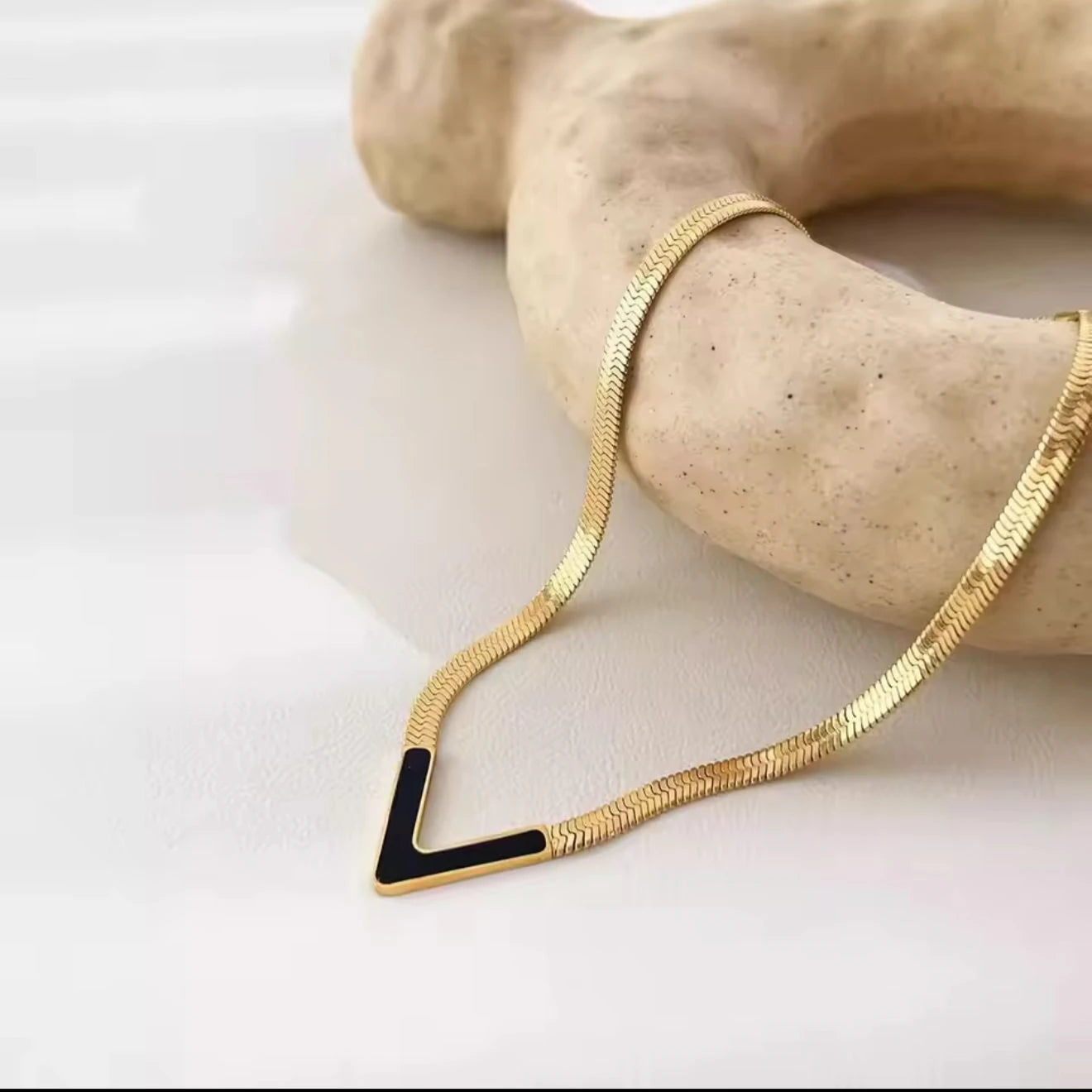 Snake V Necklace