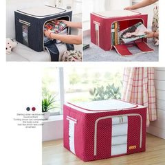 Large Capacity Cloth Storage Bag – Foldable Wardrobe Organizer