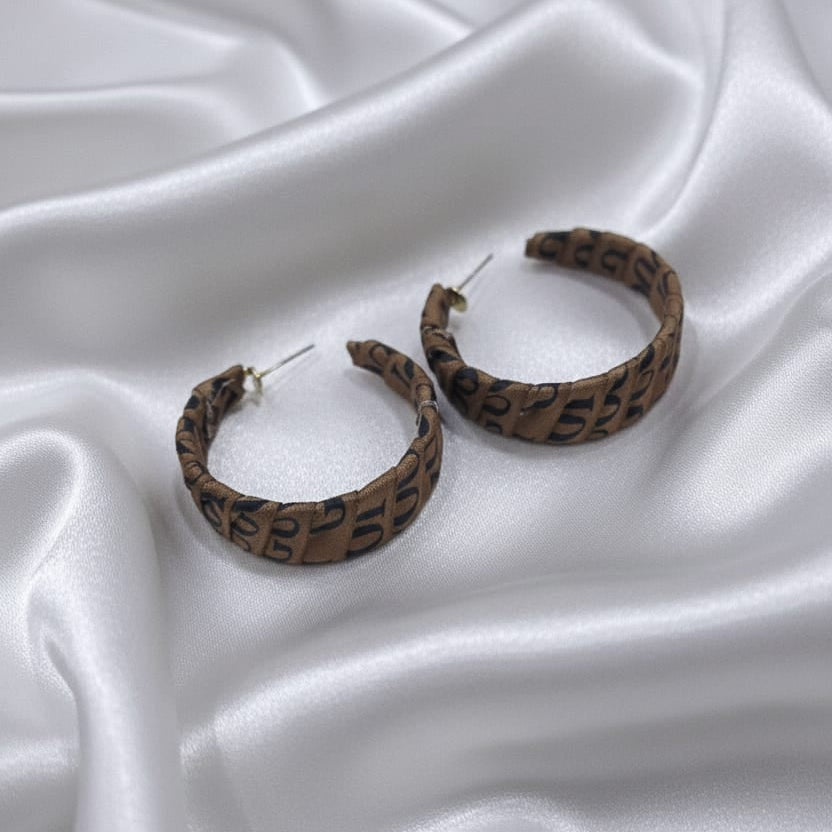 funky hoops earring