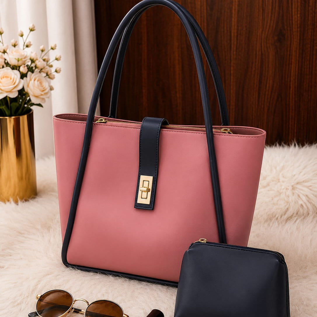 Women’s Two-Piece Tote Handbag Set