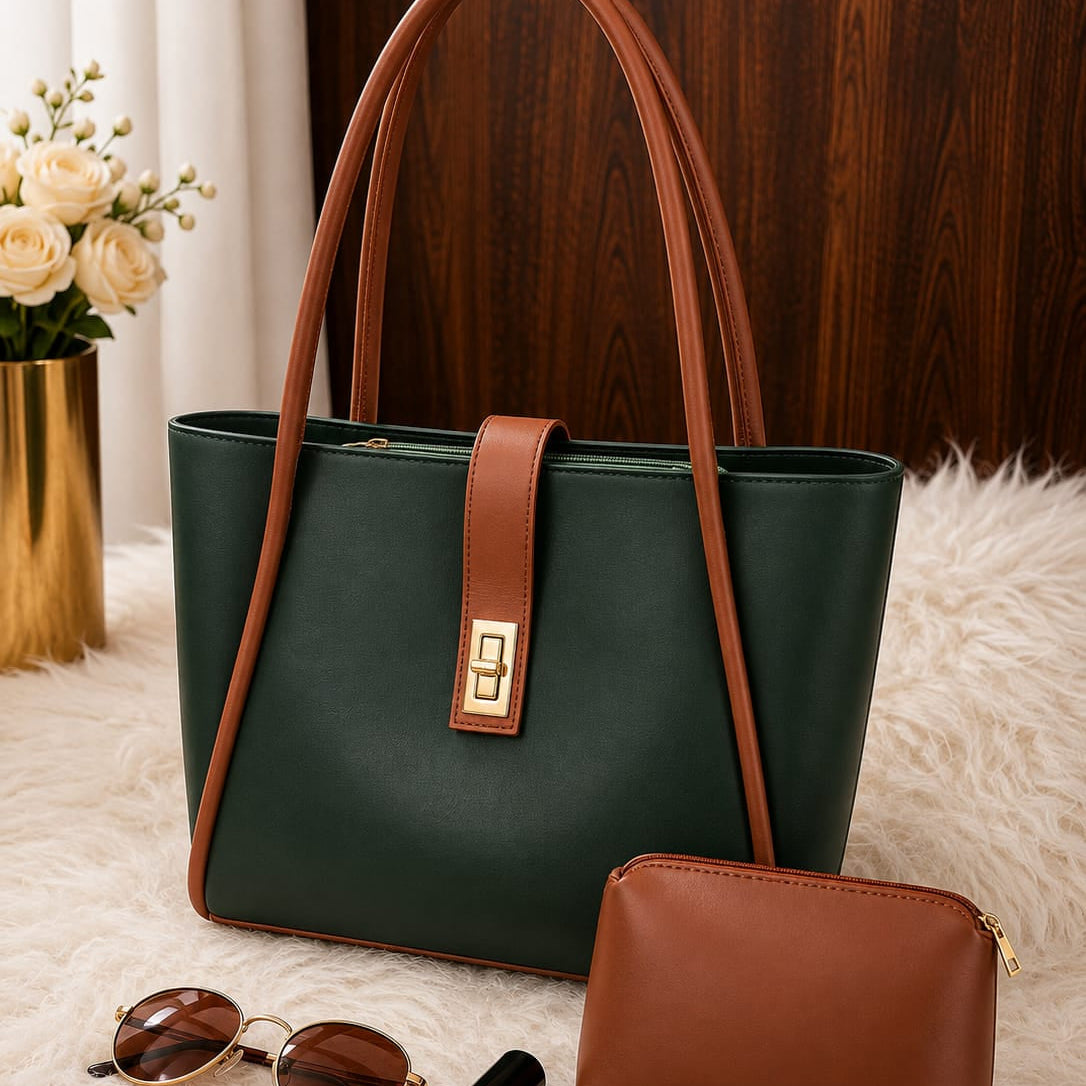 Women’s Two-Piece Tote Handbag Set