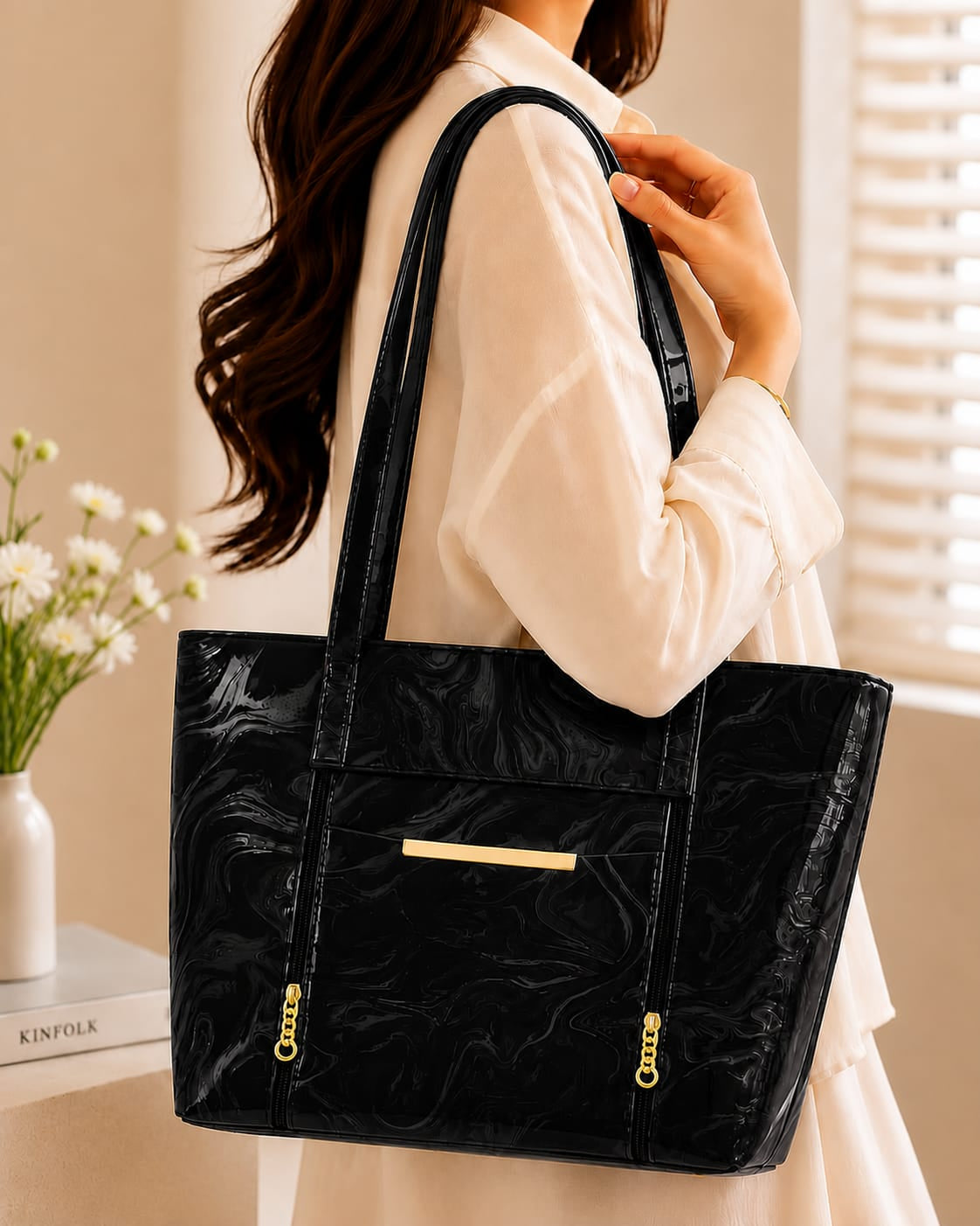 Premium Glossy Tote Bag