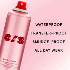 One Size On 'Til Dawn Mattifying Waterproof Setting Spray – 143ml