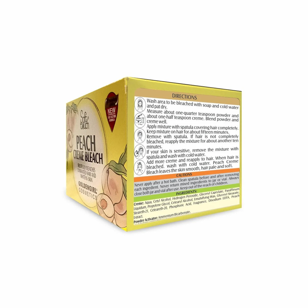 Soft Touch Peach Bleach Creme