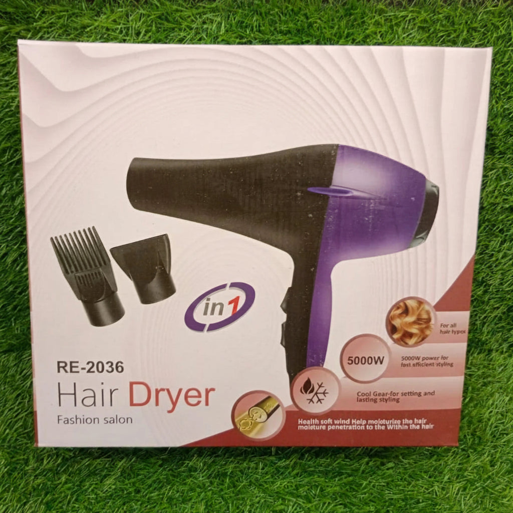 Hair Dryer - 5000W - RE-2036