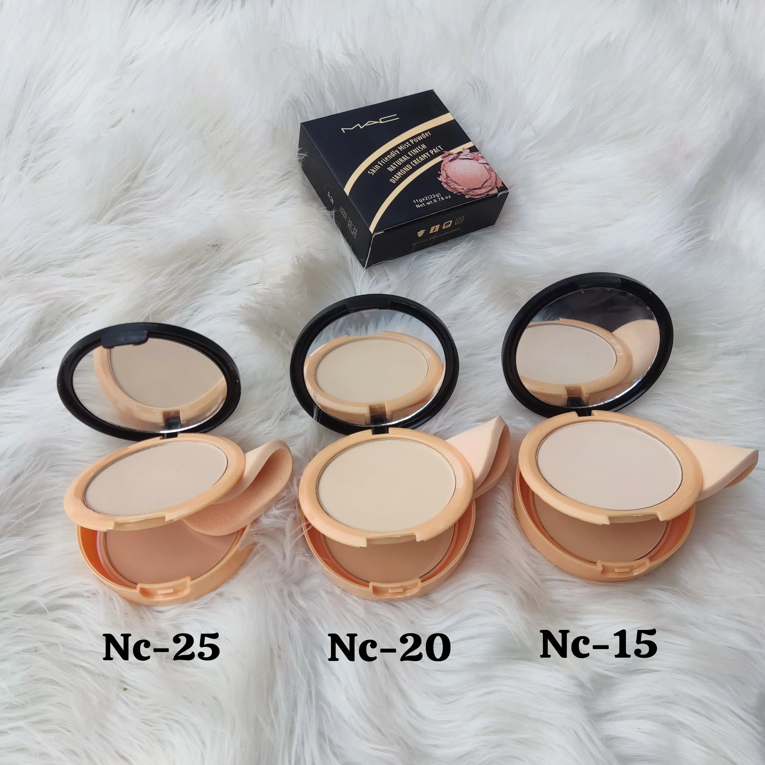 MAC Double Face Powder – Smooth Long Lasting Coverage