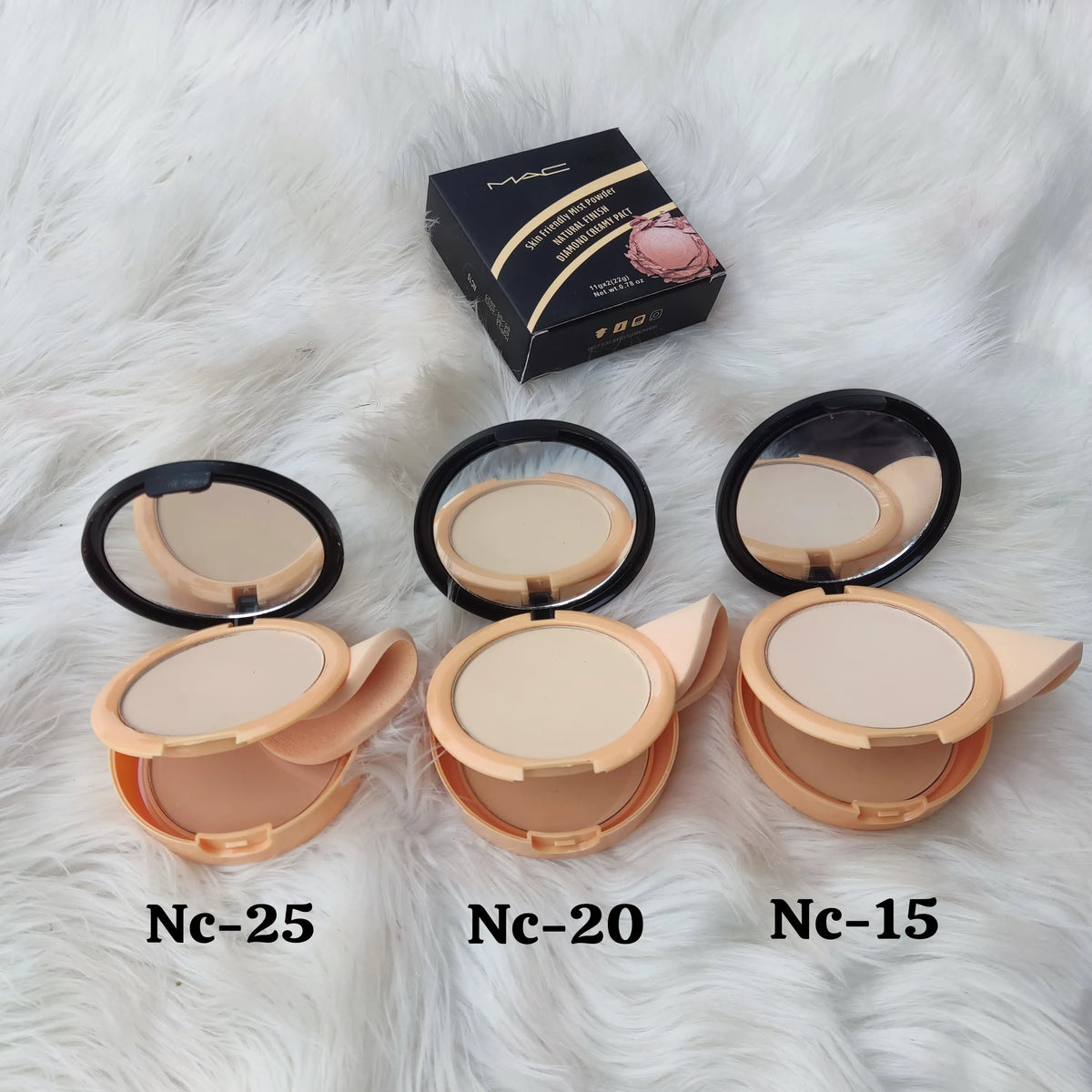 MAC Double Face Powder – Smooth Long Lasting Coverage