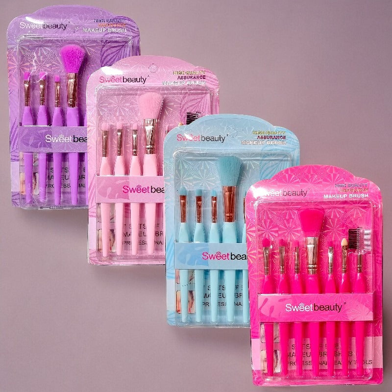 Sweet Beauty Makeup Brush – 7 Pc