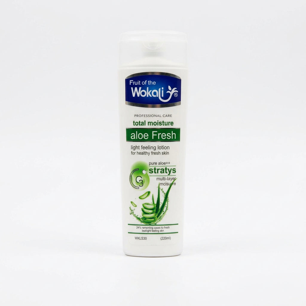 Fruit of Wokali Aloe Fresh Moisturizing Lotion - 230ml